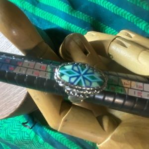 Carolyn Pollack inlay ring